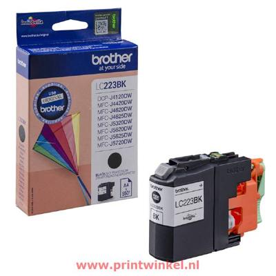 Brother Inktcartridge LC-223BK Origineel Zwart LC-223 BK