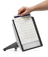 Durable Standaard voor bureaustandaard SHERPA SOHO 5 - 5540 Zwart DIN A4 Aantal meegeleverde displaypanels 5 - thumbnail