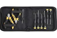 Wiha Gereedschapset ESD tangen, schroevendraaiers, pincet 10-delig incl. gereedschapetui (43994) - 43994 - 43994 - thumbnail