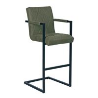 LABEL51 Barkruk 'Denmark', kleur Groen - thumbnail