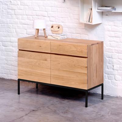 Ethnicraft Dressoir 'Ligna' Geolied Eikenhout, 110cm
