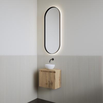 Fonteinset | BWS Leto | Walnut | Waskom Glans Wit Fonteinset | BWS Leto | Walnut | Waskom Glans Wit