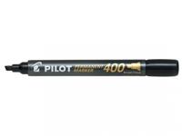 Permanent marker PILOT 400 schuin breed zwart - thumbnail