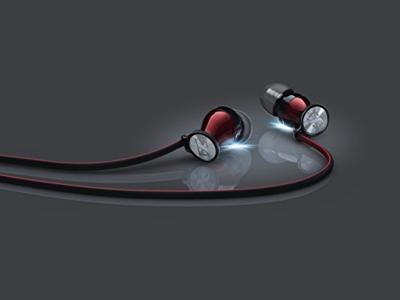 Sennheiser FBA_M2 IEG 506244 Momentum in-ear koptelefoon galaxy rood/Zwart