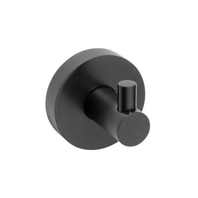 OUTLET Handdoekhaak Sapho X-Round 5.5x5 cm Mat Zwart OUTLET Handdoekhaak Sapho X-Round 5.5x5 cm Mat Zwart