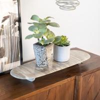 By-Boo Serveerplank 'Blanch' Marmer, 70 x 23cm - thumbnail