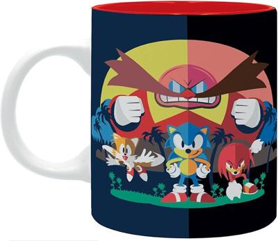Sonic the Hedgehog Mug - Classic Sonic, Knuckles & Tails