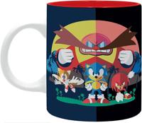 Sonic the Hedgehog Mug - Classic Sonic, Knuckles & Tails - thumbnail