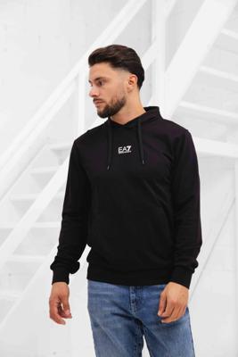 Emporio Armani EA7 8NPM32 Hoodie Heren Zwart - Maat XS - Kleur: Zwart | Soccerfanshop