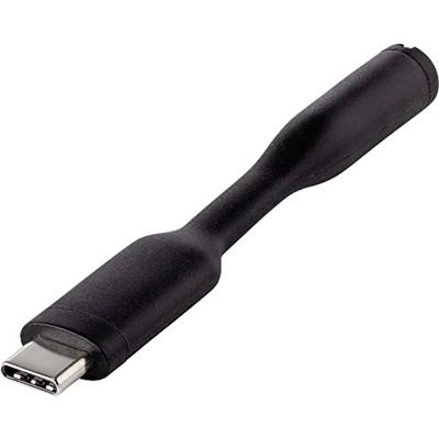 Renkforce Audio Adapterkabel [1x USB-C stekker - 1x Vergulde 3,5mm-contactbus] 8.00 cm Flexibel