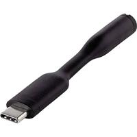 Renkforce Audio Adapterkabel [1x USB-C stekker - 1x Vergulde 3,5mm-contactbus] 8.00 cm Flexibel - thumbnail