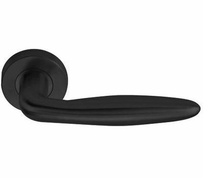 Formani Basics LB18H deurkruk geveerd op rozet - PVD gunmetal