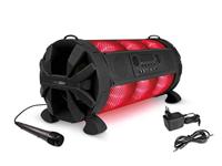 Bluetooth Speaker Draadloos met Party Licht - Karaoke Set met Microfoon - Bedien met App (HPG619BTL) - thumbnail