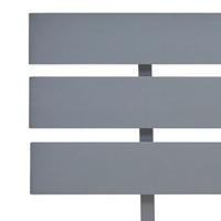 Bedframe massief grenenhout grijs 140x200 cm - thumbnail