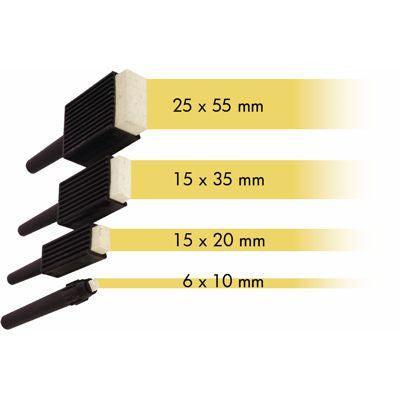 Plekolit stiftpot zwart -4 stiften breed Plekolit stiftpot zwart -4 stiften breed