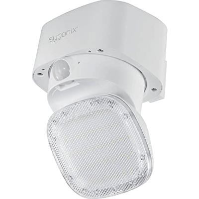 Sygonix SY-4673534 Wandlamp op zonne-energie met bewegingsmelder LED LED vast ingebouwd 20 W Wit