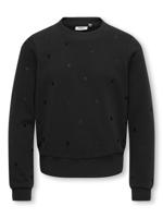 Kids ONLY winter sweater meisjes - zwart - KogAtika - regular fit - thumbnail