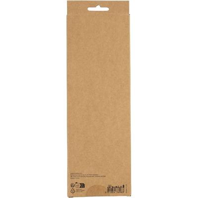 Creativ Company Chenille, l: 30 cm, dikte 6 mm, kerst verf, 25 div/ 1 doos