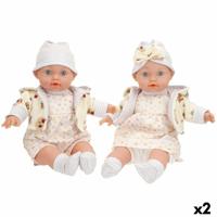 Poppen Colorbaby 23 X 32 X 7 CM 2 Stuks - thumbnail