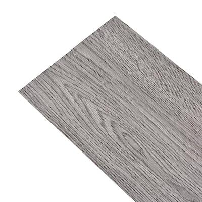 Vloerplanken zelfklevend 5,21 m 2 mm PVC donkergrijs - thumbnail