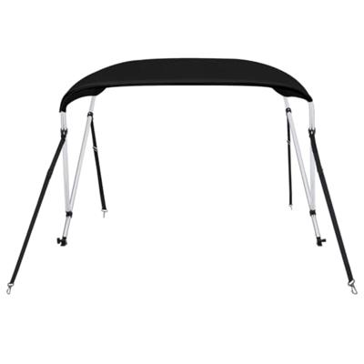 Biminitop 2 bogen 180x130x110 cm zwart