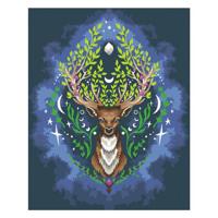 Ravensburger creart mystic deer - thumbnail