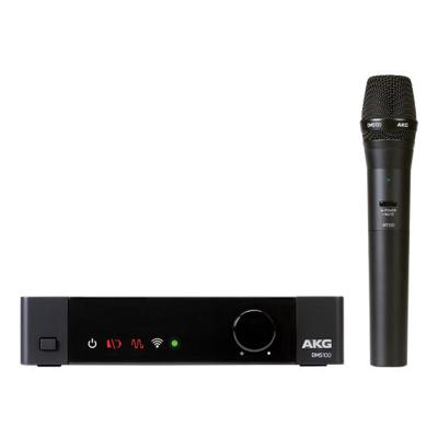 AKG DMS 100 Vocal Set Zangmicrofoon Hand Zendmethode:Radiografisch XLR Radiografisch AKG DMS 100 Vocal Set Zangmicrofoon Hand Zendmethode:Radiografisch XLR Radiografisch
