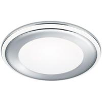 LED Inbouwspot 10W - Warm Wit 3000K - Rond Mat Chroom - thumbnail