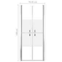 VidaXL Douchedeur 81x190 cm esg halfmat - thumbnail