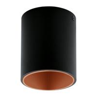 Eglo Led plafondlampPolasso Zwart/Koper - 94501 - thumbnail
