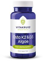 Vitakruid Osta K2 & D3 Algae Botten 90Tabletten - thumbnail