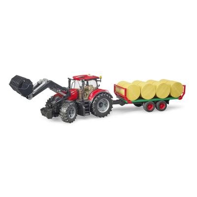 bruder Case IH Optum 300CVX met voorlader modelvoertuig