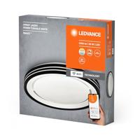LEDVANCE DECORATIVE CEILING WITH WIFI TECHNOLOGY 4058075573550 LED-plafondlamp voor badkamer 30 W Warmwit Zwart - thumbnail