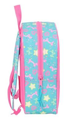 Schoolrugzak Gabby's Dollhouse Confetti Roze Turkoois 22 x 27 x 10 cm