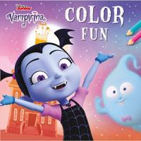 Disney kleurboek Vampirina Color Fun 22 cm - thumbnail