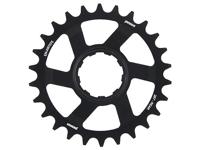 Pinion kettingwiel chain ring alu, 26t.,black - thumbnail
