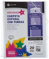 Organiser Map Carchivo Archivex-Star 20 Hoezen A4 12 Onderdelen - thumbnail