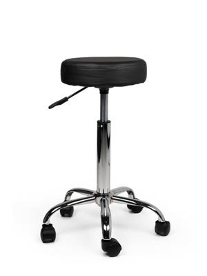 Tabouret kruk zwart standaard gasveer