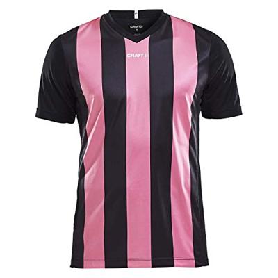 Craft 1905562 Progress Stripe Jersey M - Black/Pop - XXL