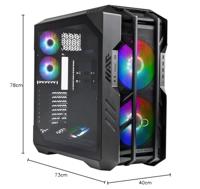 Cooler Master h700-ignn-s00 haf 700, atx, midi-tower - thumbnail
