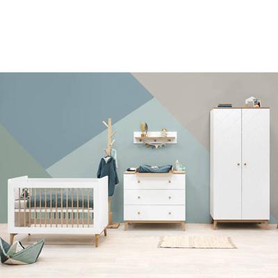 Bopita 3-delige babykamer Paris wit/eiken Paris Bopita 3-delige babykamer Paris wit/eiken Paris