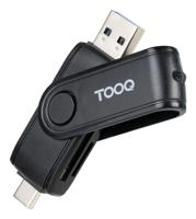 Kaartlezer TooQ TQR-3003B Zwart - thumbnail