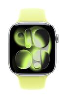 Apple Watch Band - Sportbandje - 46 mm - Neongeel - M/L - thumbnail