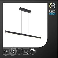 SLV ONE LINEAR 100 1006185 LED-hanglamp LED vast ingebouwd 24 W Zwart - thumbnail