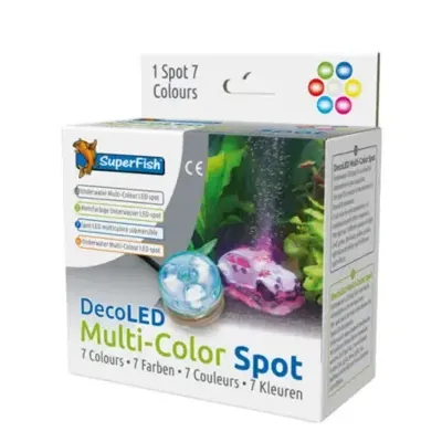 Deco Led Meerkleuren Spot aquaria Superfish - Superfish