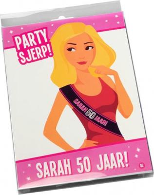 Party sjerp - 50 jaar Sarah