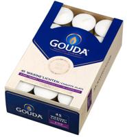 Gouda waxinelicht 6 uur in doos 45 stuks - thumbnail