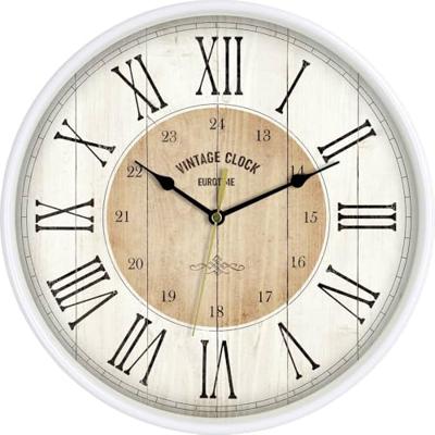 EUROTIME 81748-07 Wandklok Kwarts 30.5 cm Wit