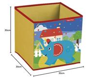 Arditex FP10185 speelgoedopslag Speelgoedopslag doos Blauw, Oranje Vrijstaand - thumbnail