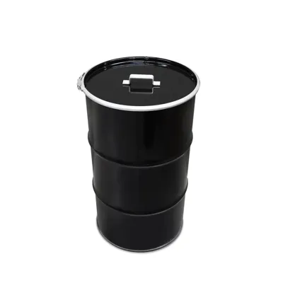 Olievat prullenbak 120L - Met handvat deksel